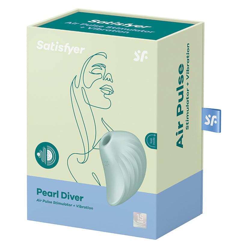 Pearl Diver Air Pulse Vibrator air pressure toy Satisfyer