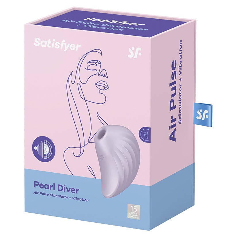 Pearl Diver Air Pulse Vibrator air pressure toy Satisfyer