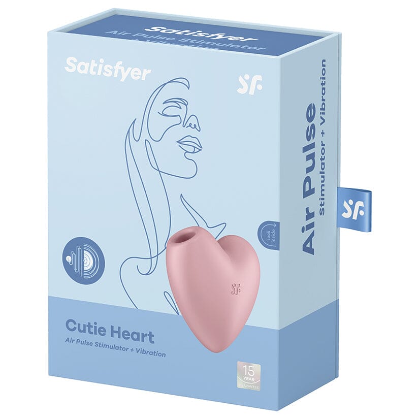 Cutie Heart Air Pulse Vibrator air pressure toy Satisfyer