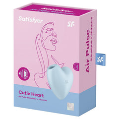 Cutie Heart Air Pulse Vibrator air pressure toy Satisfyer 