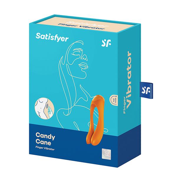 Candy Cane Multi-use Finger Vibrator Vibrator Satisfyer