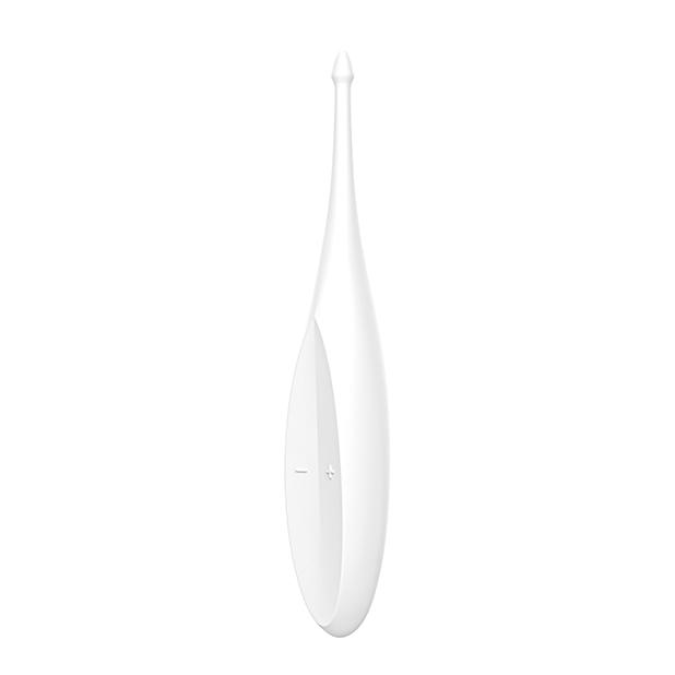 Twirling Fun Pin-Point Vibrator Vibrator Satisfyer White