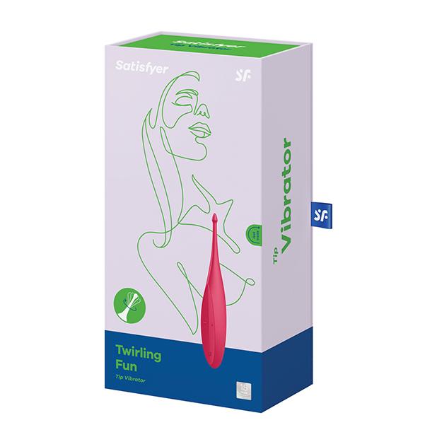 Twirling Fun Pin-Point Vibrator Vibrator Satisfyer