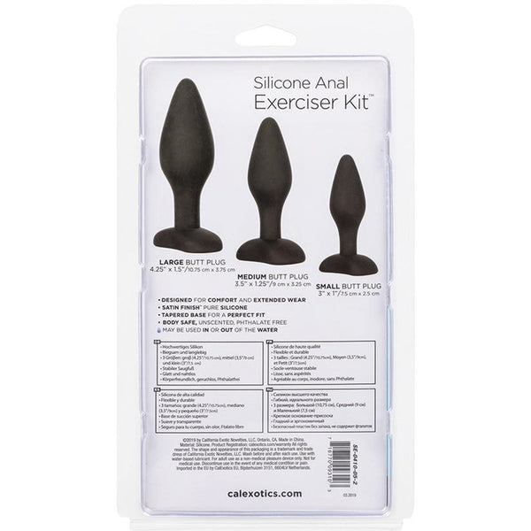 Silicone Anal Exerciser Kit – Wild Flower
