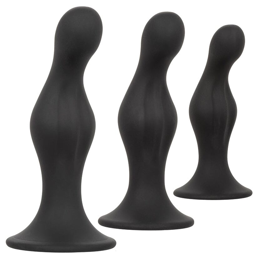 Silicone Anal Ripple Plug Kit