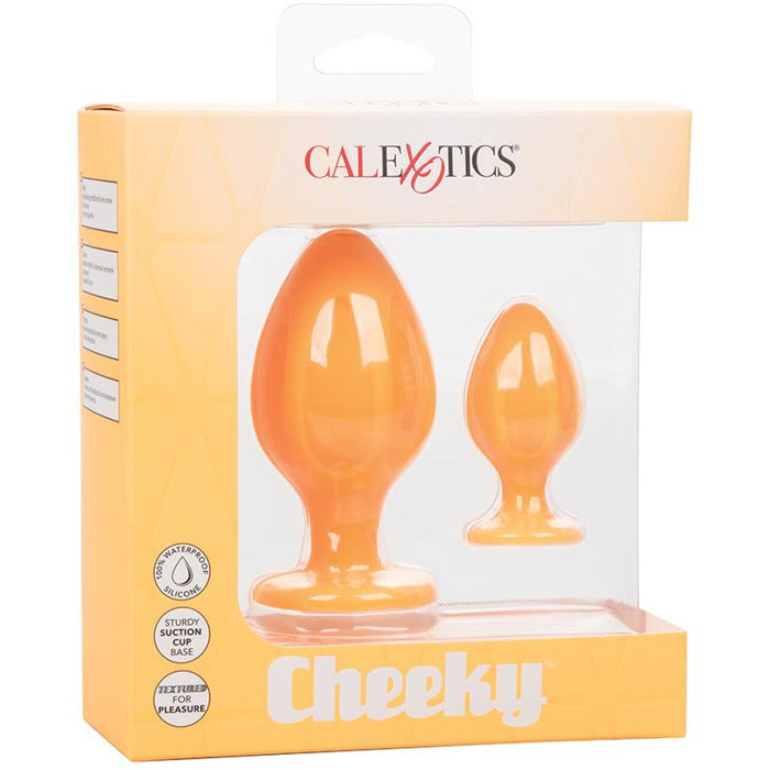 Cheeky Textured Butt Plug Kit Anal Kit Cal Exotics
