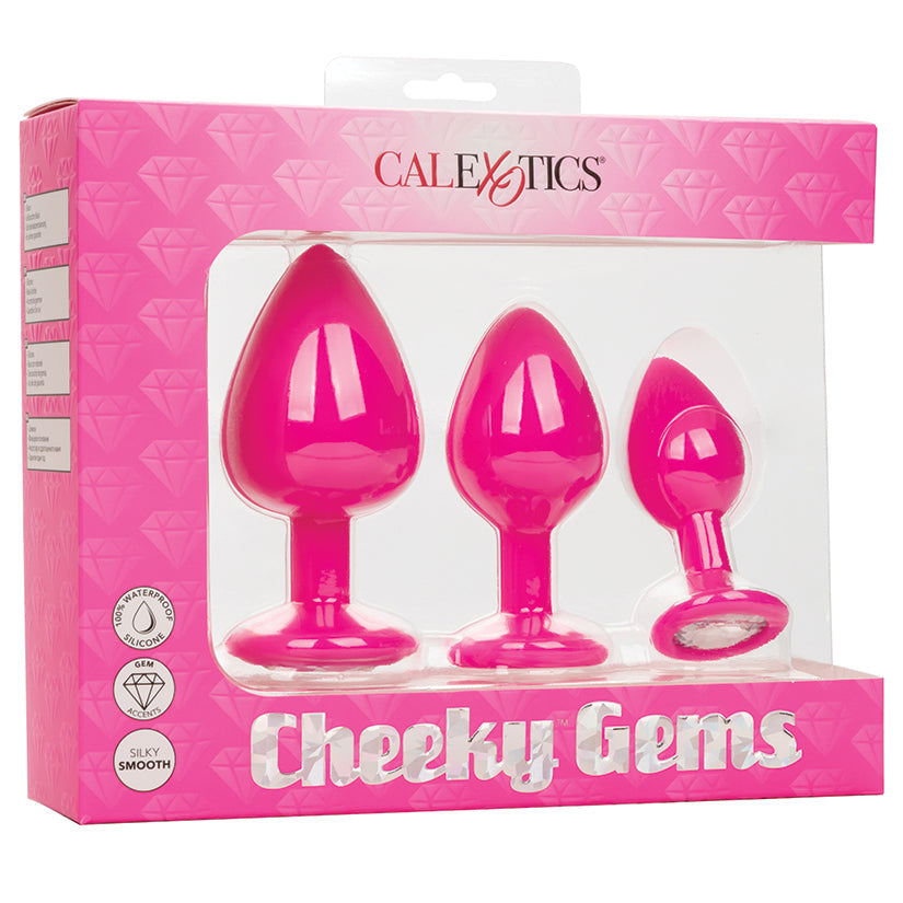 Cheeky Gems Anal Training Kit Anal Plug Kit Cal Exotics