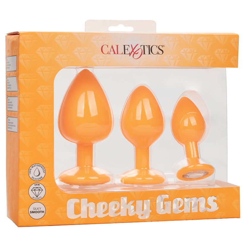 Cheeky Gems Anal Training Kit Anal Plug Kit Cal Exotics