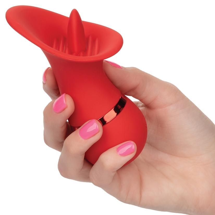 French Kiss Seducer Licking Vibe Vibrator Cal Exotics