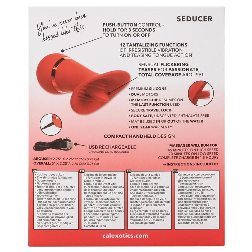 French Kiss Seducer Licking Vibe Vibrator Cal Exotics