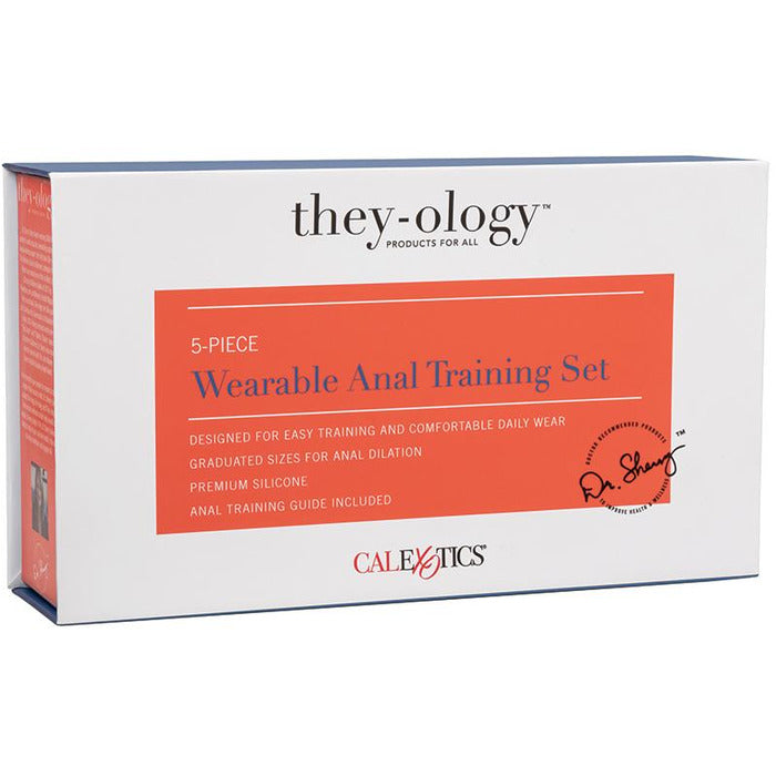 They-Ology 5-Piece Wearable Anal Training Set Anal Plug Kit Cal Exotics