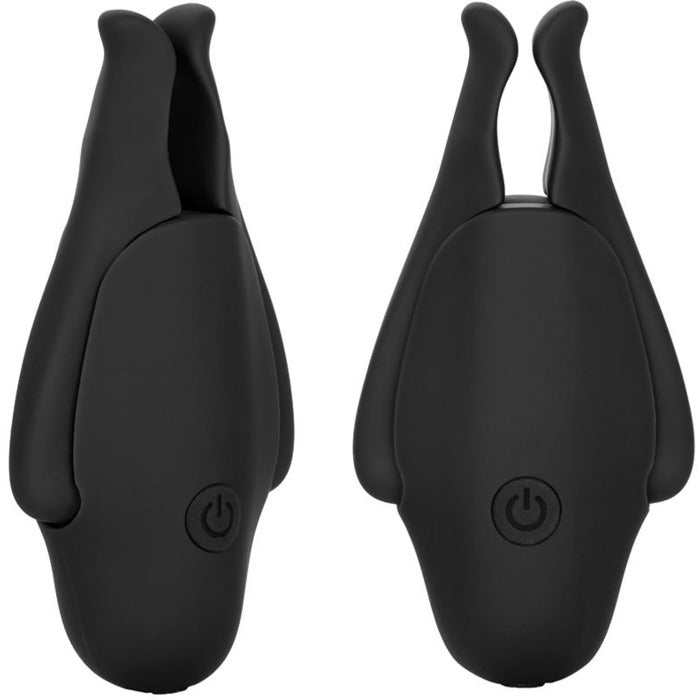 Nipple Play Vibrating Nipplettes Nipple Clamps Cal Exotics Black