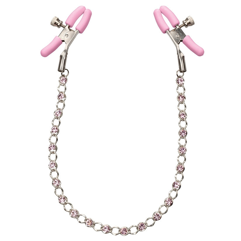 Nipple Play Crystal Chain Nipple Clamps