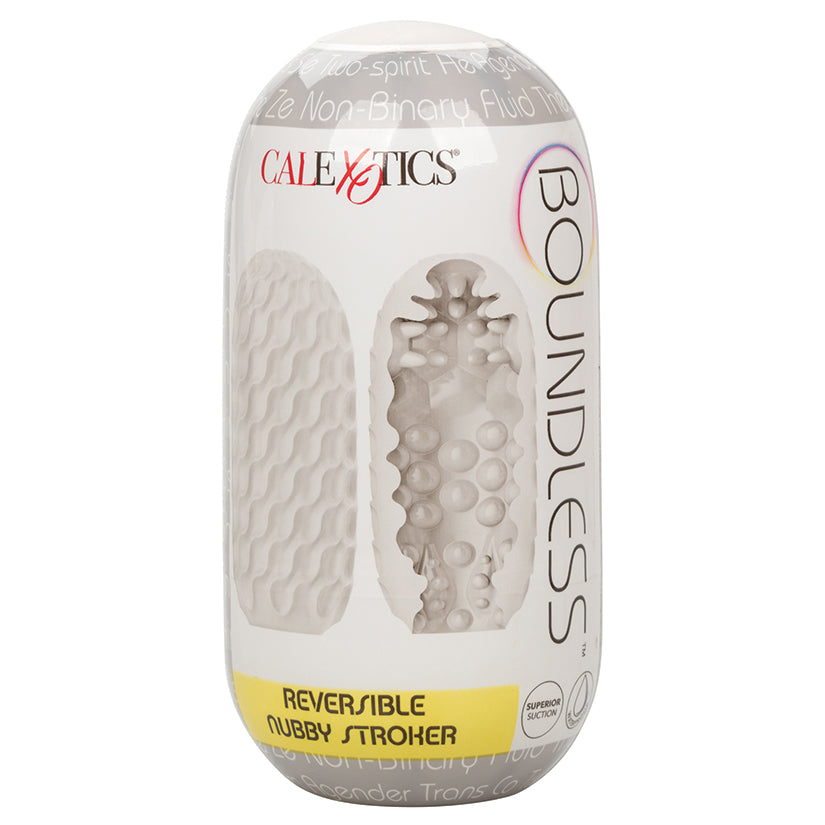 Boundless Reversible Stroker Penis Sleeve Cal Exotics Nubby
