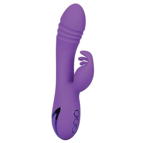 Rechargeable Gyrating & Thrusting Silicone Studs Dildo