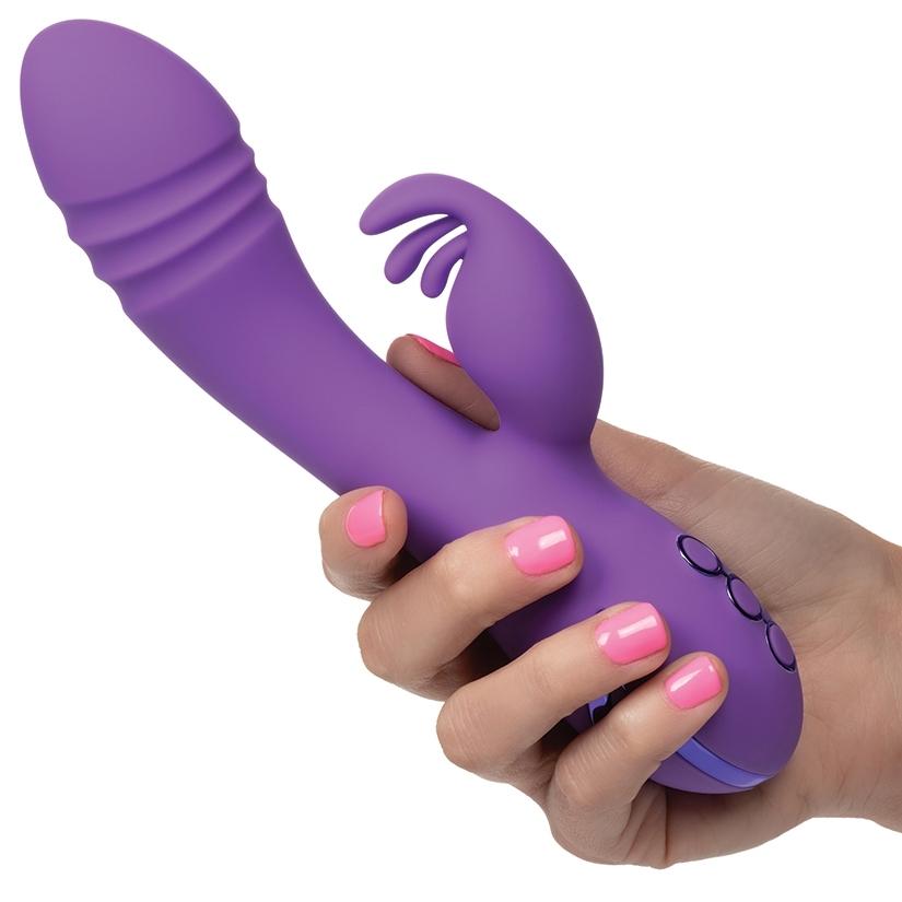 California Dreaming West Coast Wave Rider Twisting Rabbit Vibrator Cal Exotics