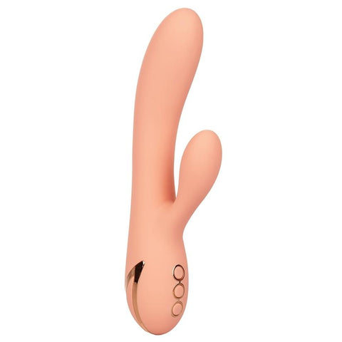 Rechargeable Gyrating & Thrusting Silicone Studs Dildo