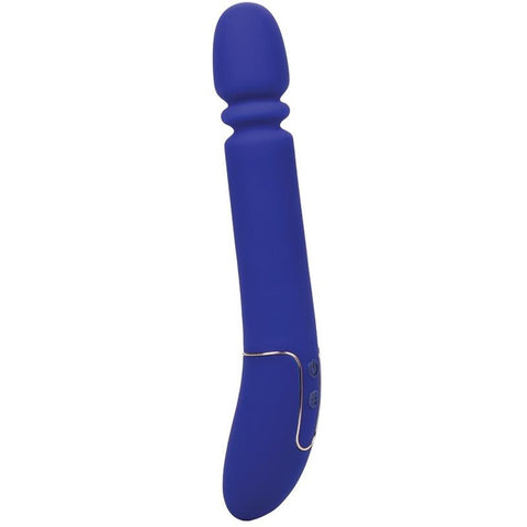 Rechargeable Gyrating & Thrusting Silicone Studs Dildo
