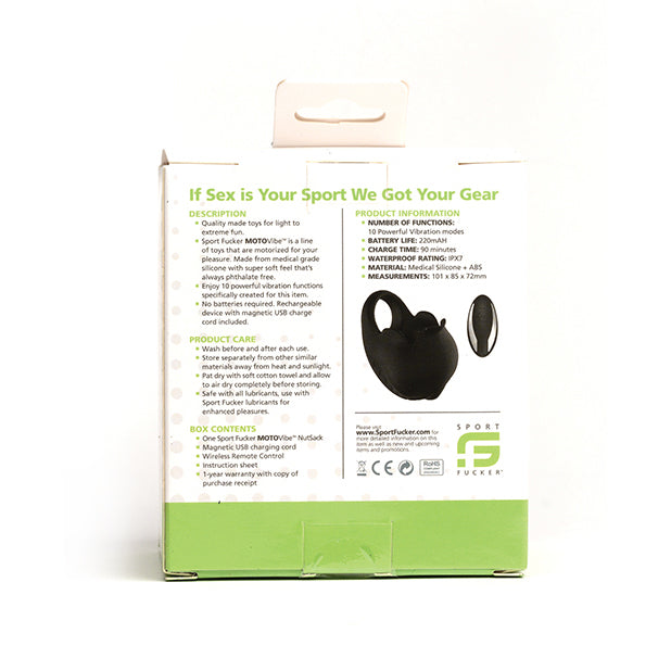 Motovibe NutSack Vibe testicle Vibrator Sport Fucker