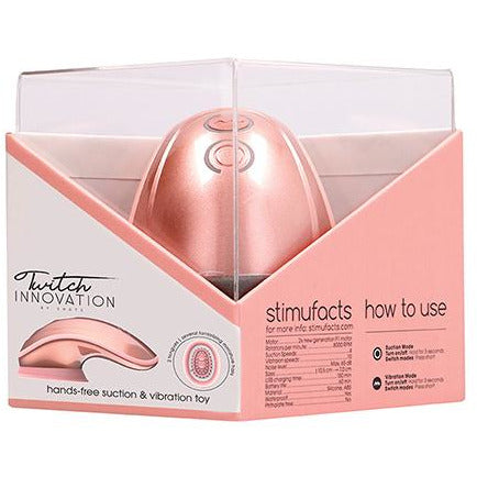 Twitch Innovation Hands-Free Clitoral Stimulator Vibrator Shots