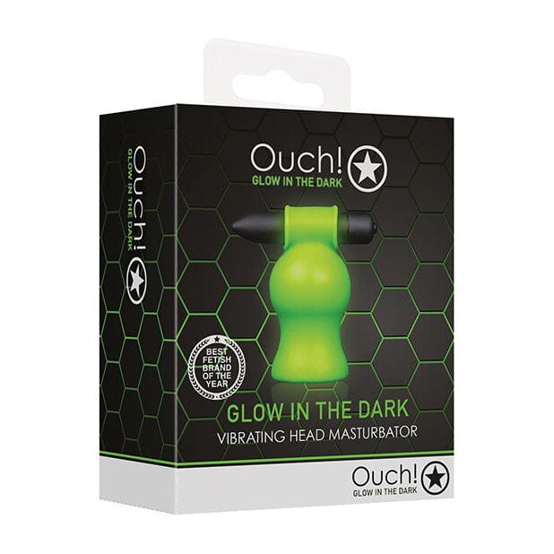 Vibrating Glow In The Dark Head Masturbator penis masturbator Shots