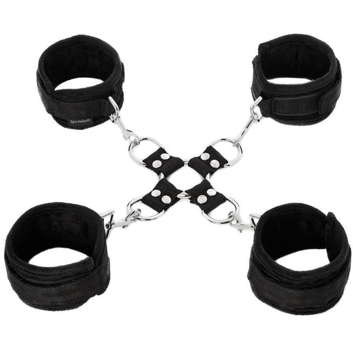 5 Piece Hog Tie & Cuff Set