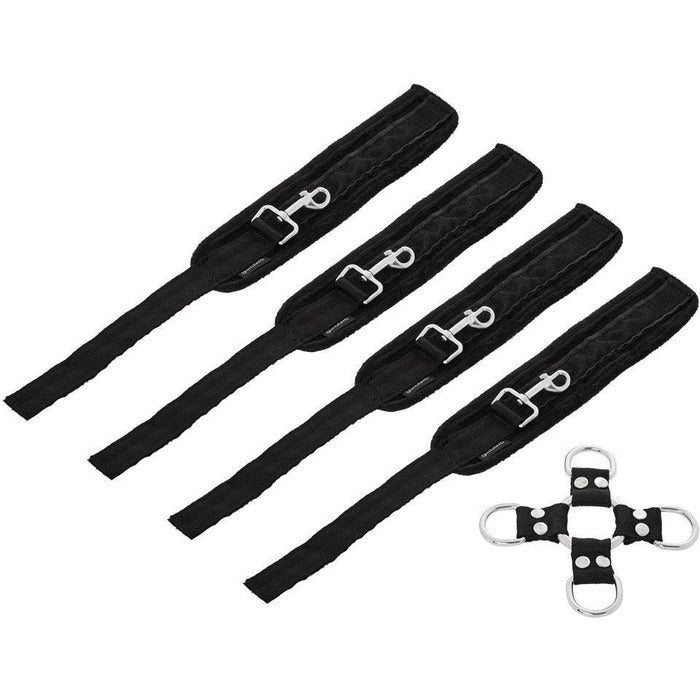 5 Piece Hog Tie & Cuff Set Support Strap Sportsheets