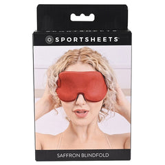 Saffron Blindfold Blind Fold Sportsheets 