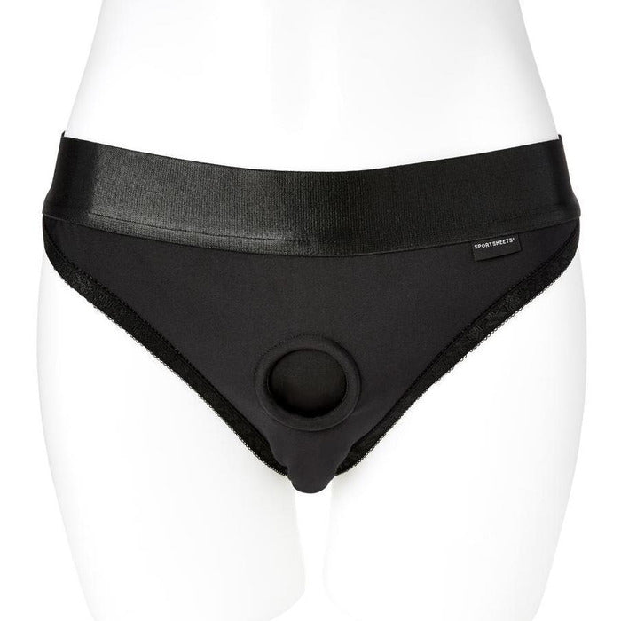 Em.Ex Crotchless Silhouette Harness