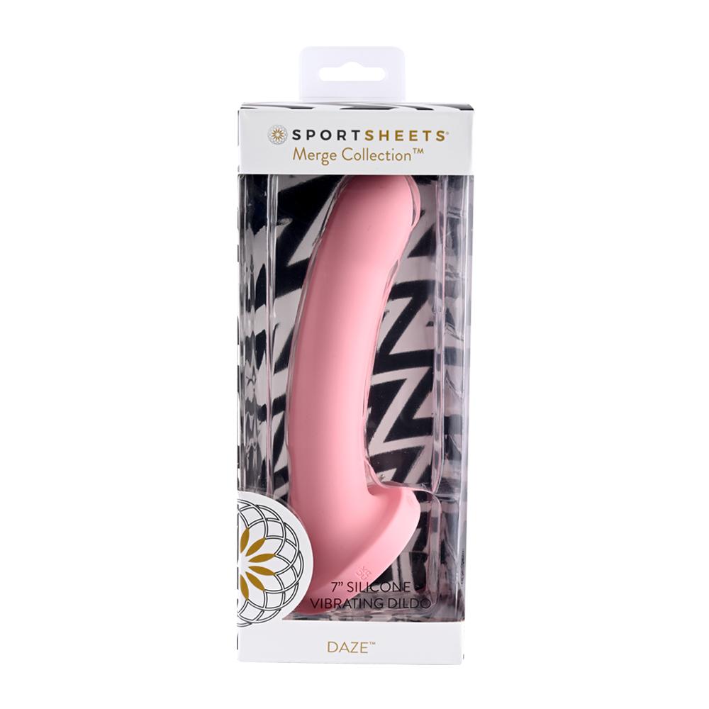 Daze 8" Vibrating G Spot Dildo Vibrating Dildo Sportsheets