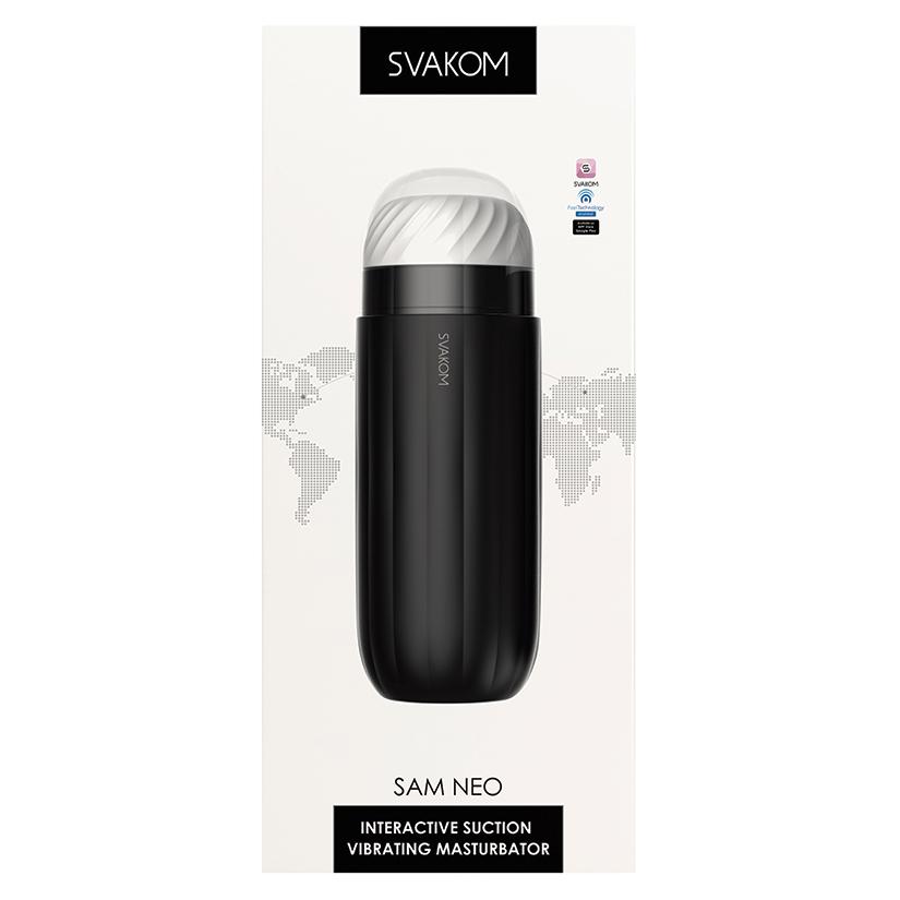 Sam Neo Bluetooth Suction & Vibration Masturbator Penis Masturbator Svakom