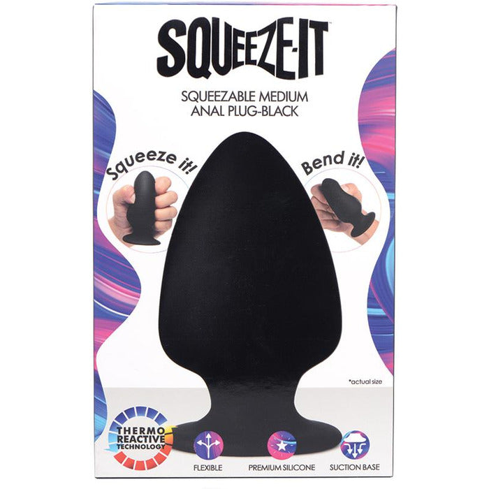 Squeeze-it Squeezable Anal Plug Butt Plug XR Brands