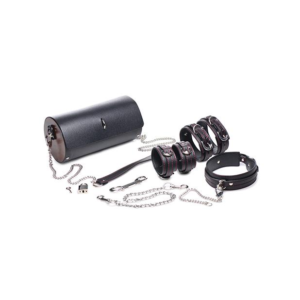 Kinky Clutch Black Bondage Set w/Carrying Case