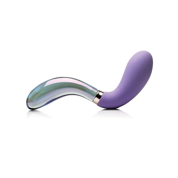 Vibra-Glass Pari Dual Ended Silicone/Glass Vibrator