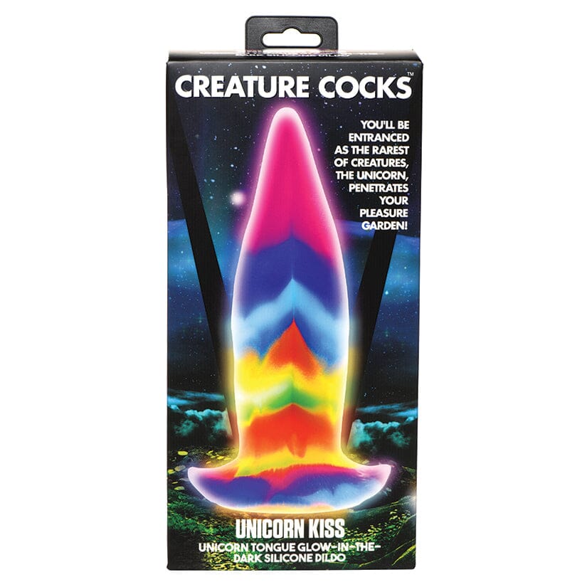 Unicorn Kiss Fantasy Silicone Tongue Dildo Dildo Master Series