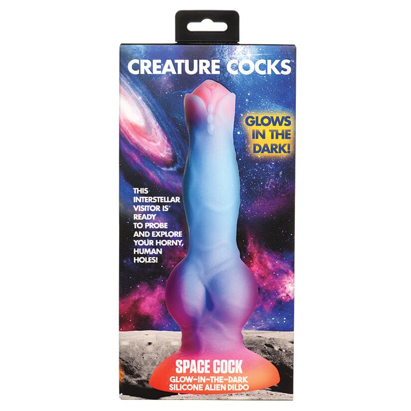 Space Cock Glow In The Dark Fantasy Dildo Dildo Creature Cocks