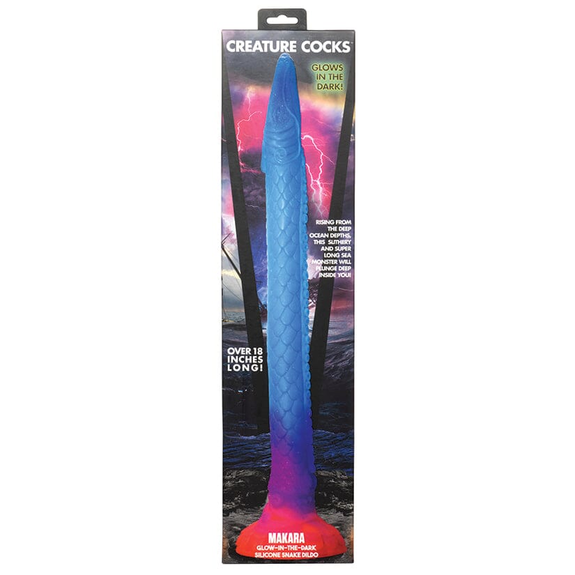 Makara Glow In The Dark Snake Fantasy Dildo Dildo Creature Cocks