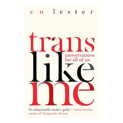 Trans Like Me: Conversations for All of Us Book Hachette Book Group 