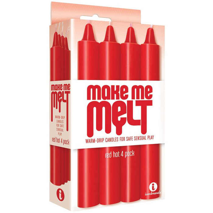 Make Me Melt Drip Candles Drip Candles The 9's Red