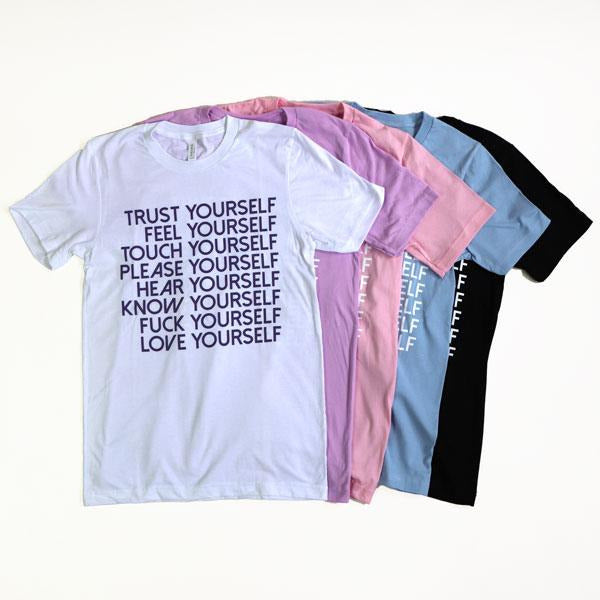 Love Yourself Tee Shirt Wild Flower