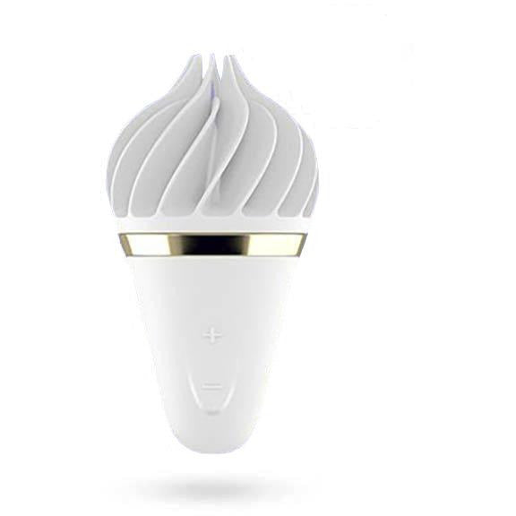 Layons Sweet Temptation Spinning Clitoral Stimulator Spinator Satisfyer White