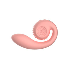 Snail Vibe Gizi Dual Vibrator Vibrator Freedom Peach 