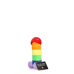 Rainbow Penis Stuffy Plush Toy Plush Toy Shots 