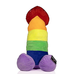 Rainbow Penis Stuffy Plush Toy Plush Toy Shots 