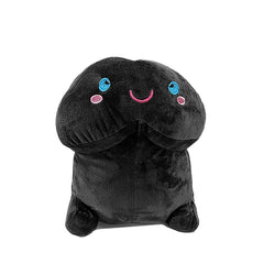 Shortie Penis Stuffy Plush Toy Plush Toy Shots Black Large 