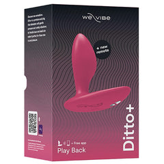 Ditto+ App Controlled Vibrating Butt Plug Butt Plug We-Vibe 