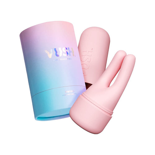 Swish Dual Tip Vibrator Vibrator Vush Pink 