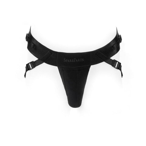 Vibrating Strap On Open Back Panty Harness