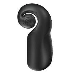 Evo Rechargeable Masturbator Penis Masturbator Snail Vibe Black 