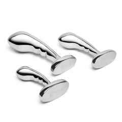 Stainless Steel P-Spot Training Set butt toy kit B-Vibe 